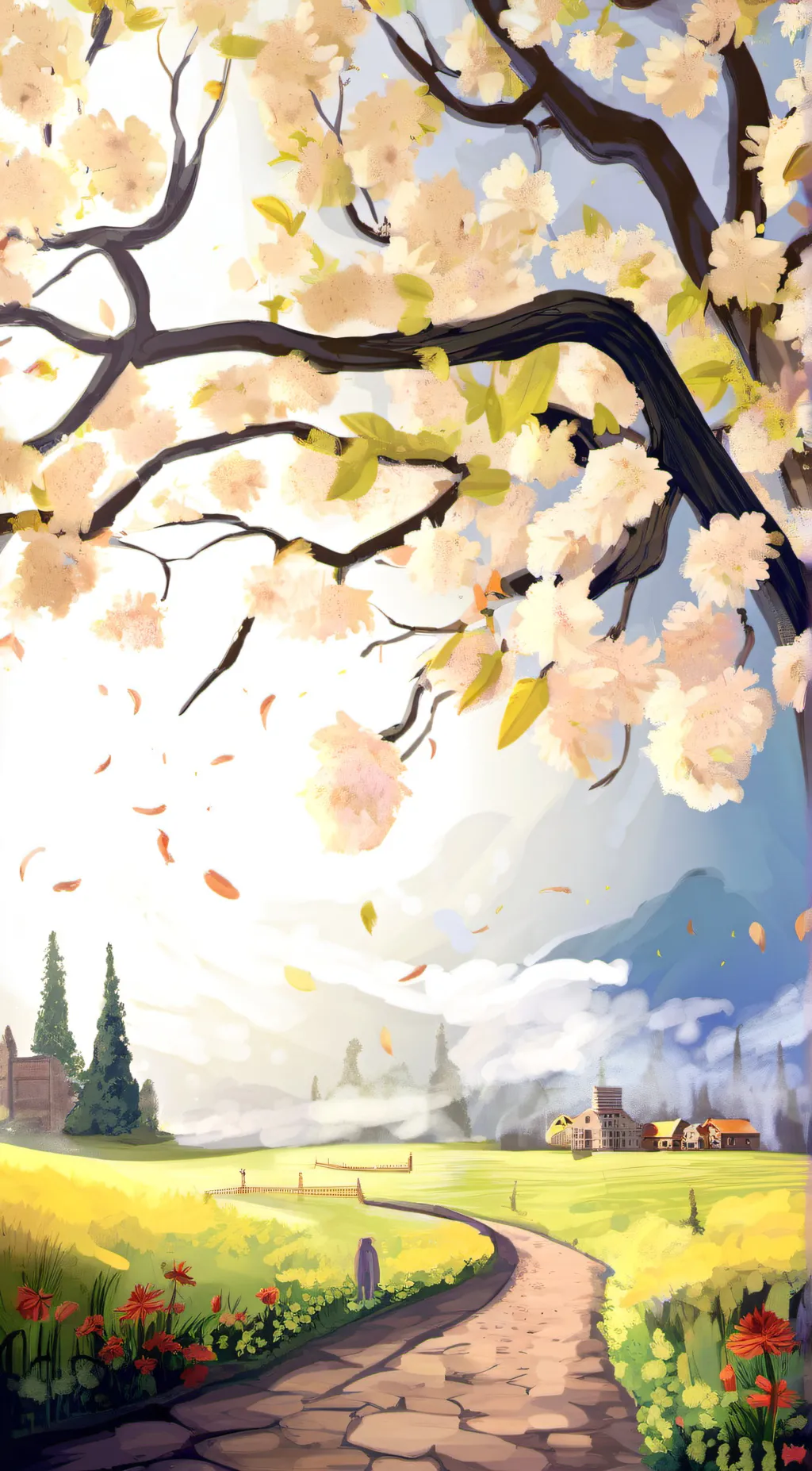 ai character: sanrio -♡ background