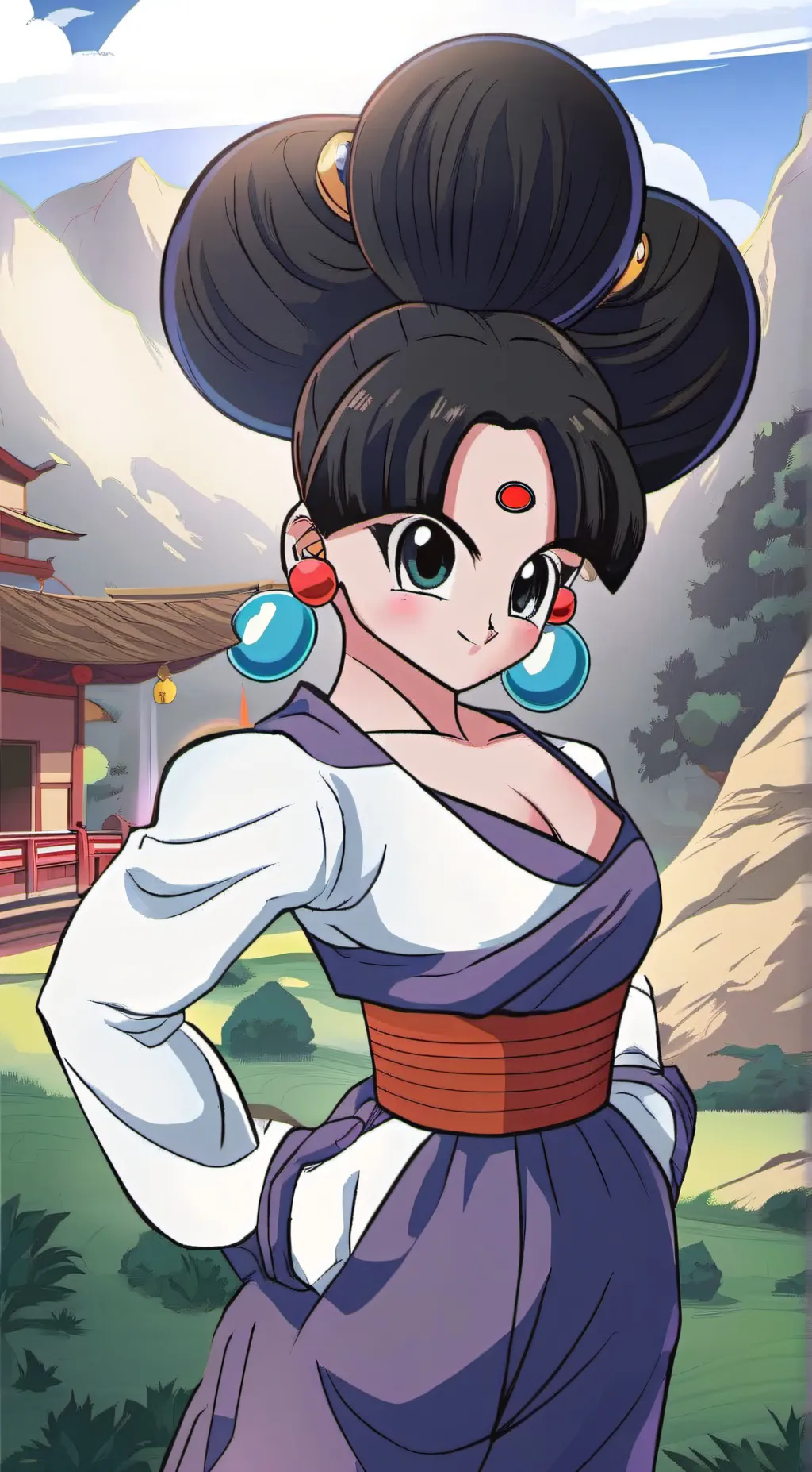 ai character: chi chi background