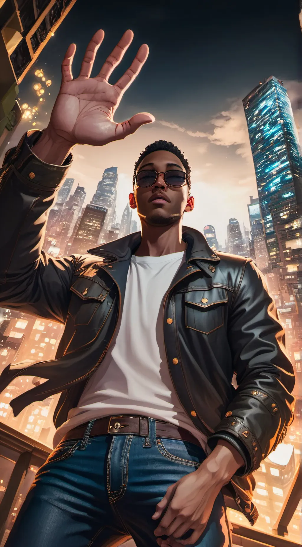 ai character: Alex background