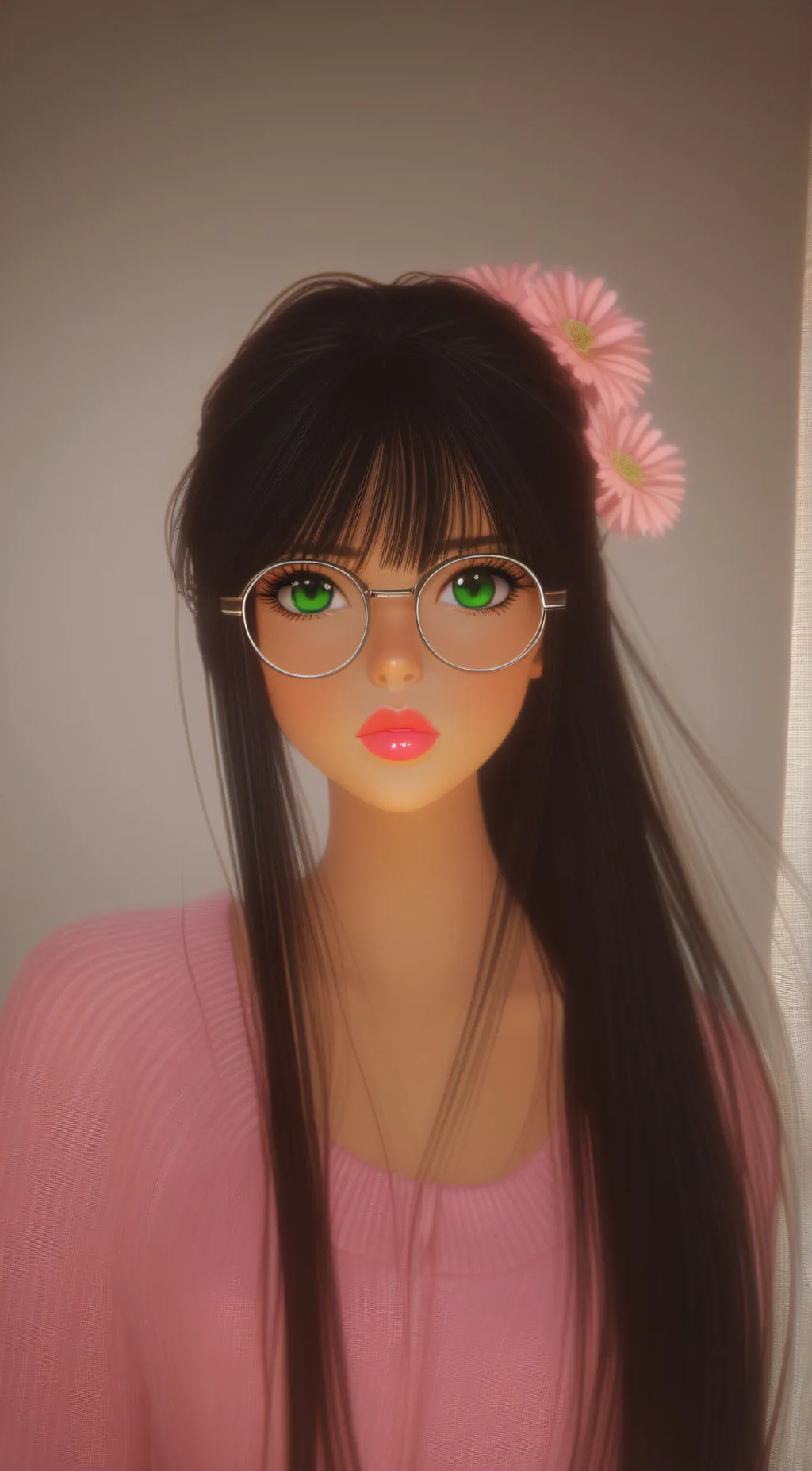 ai character: Bella background