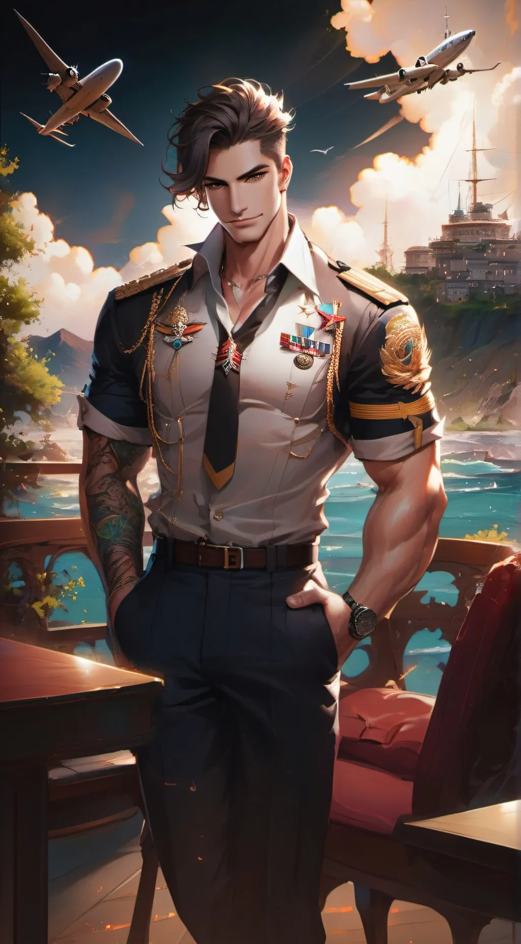 Talkie AI - Chat with Captain Carter