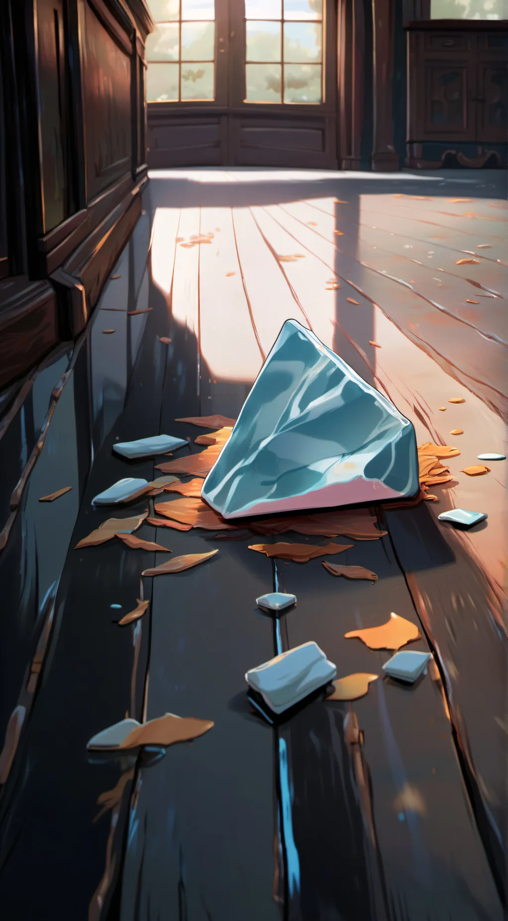 ai character: Blueberry gum background