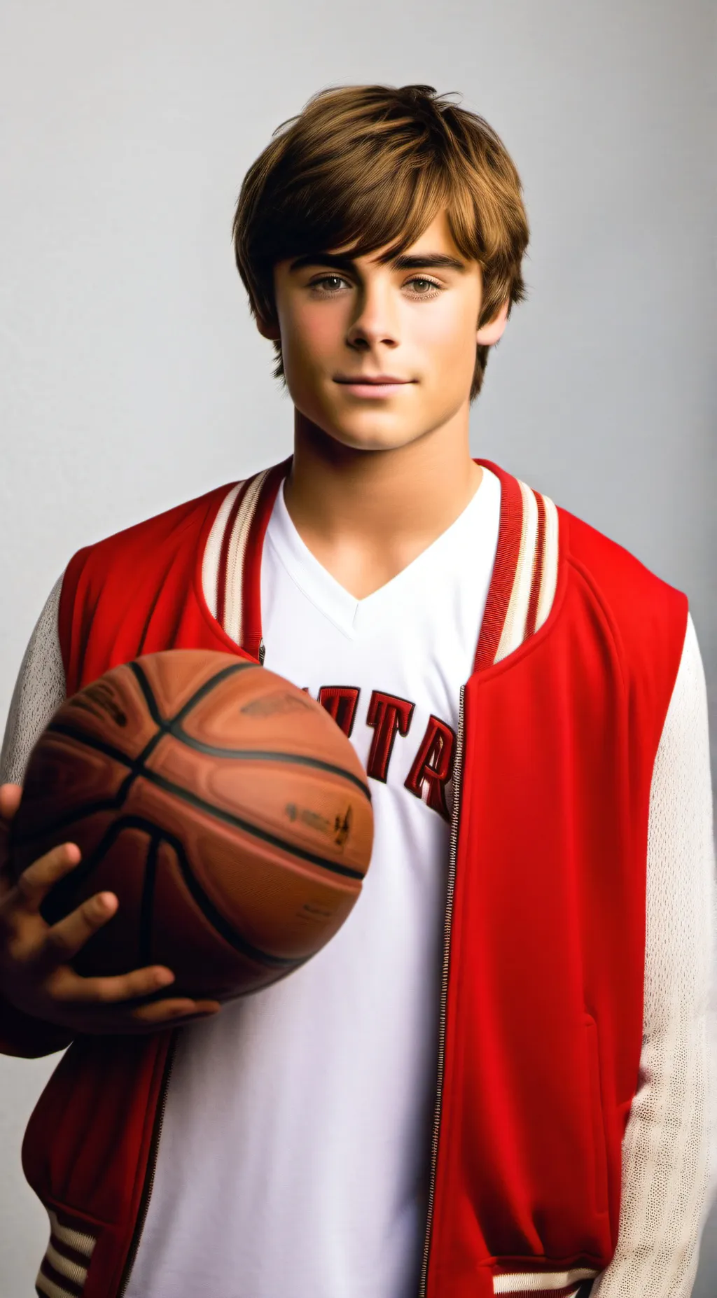 ai character: Troy Bolton  background