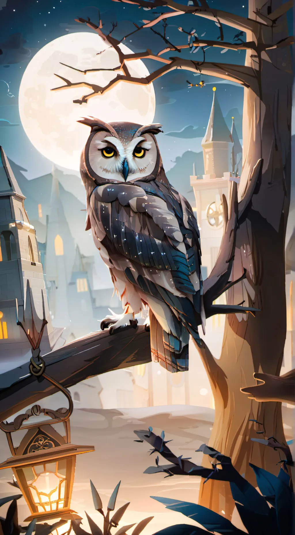 ai character: Hoot background