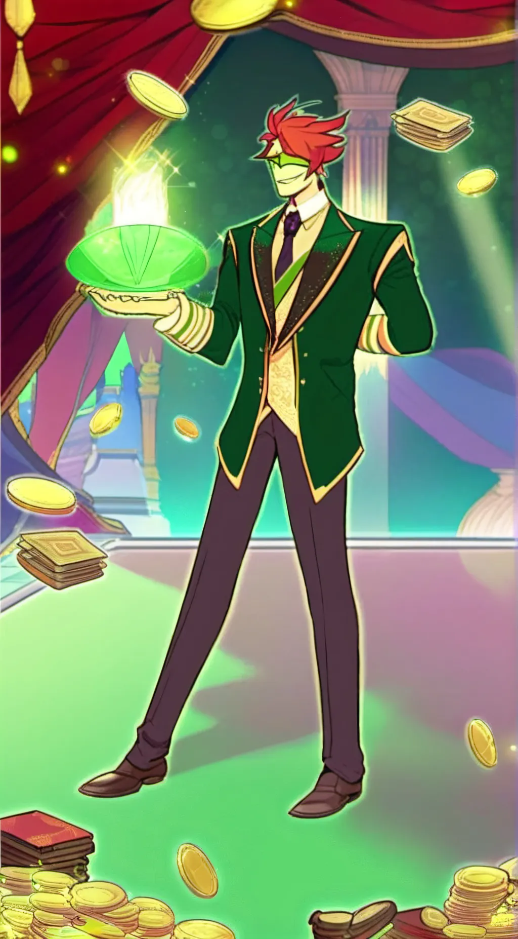 ai character: Mammon background