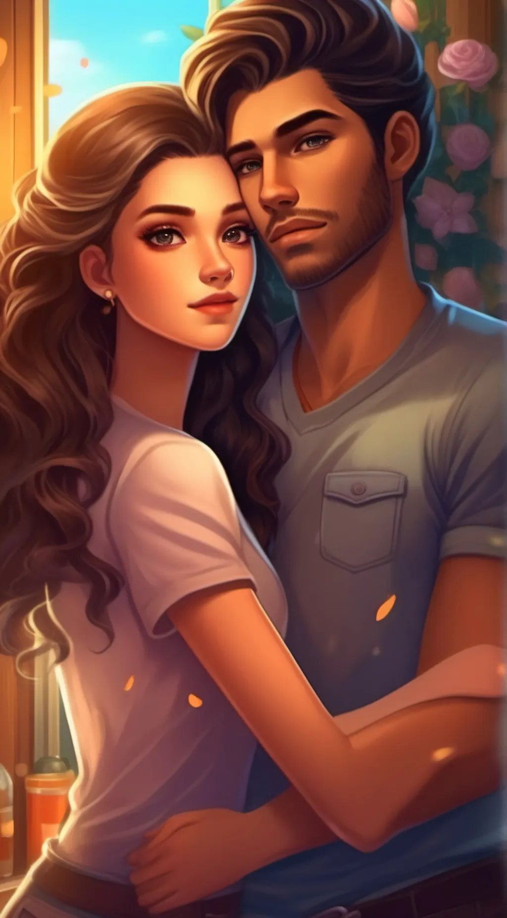 ai character: lily  background