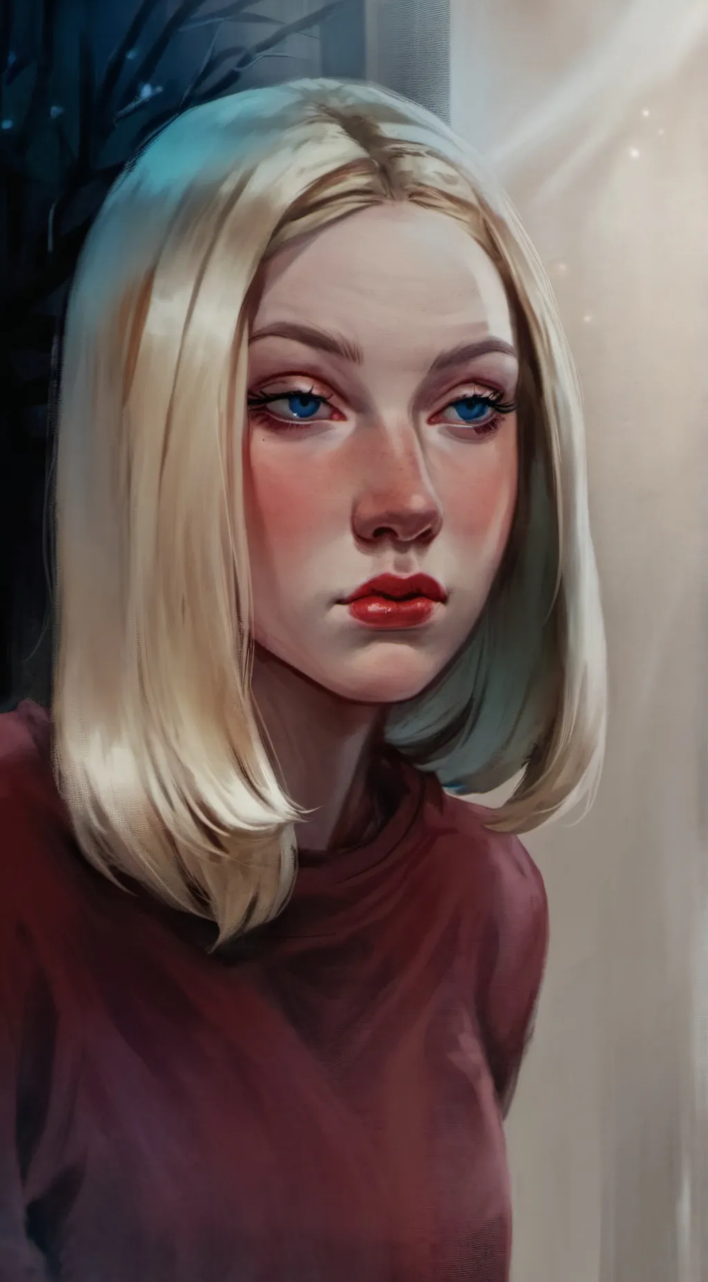 ai character: Cassie  background