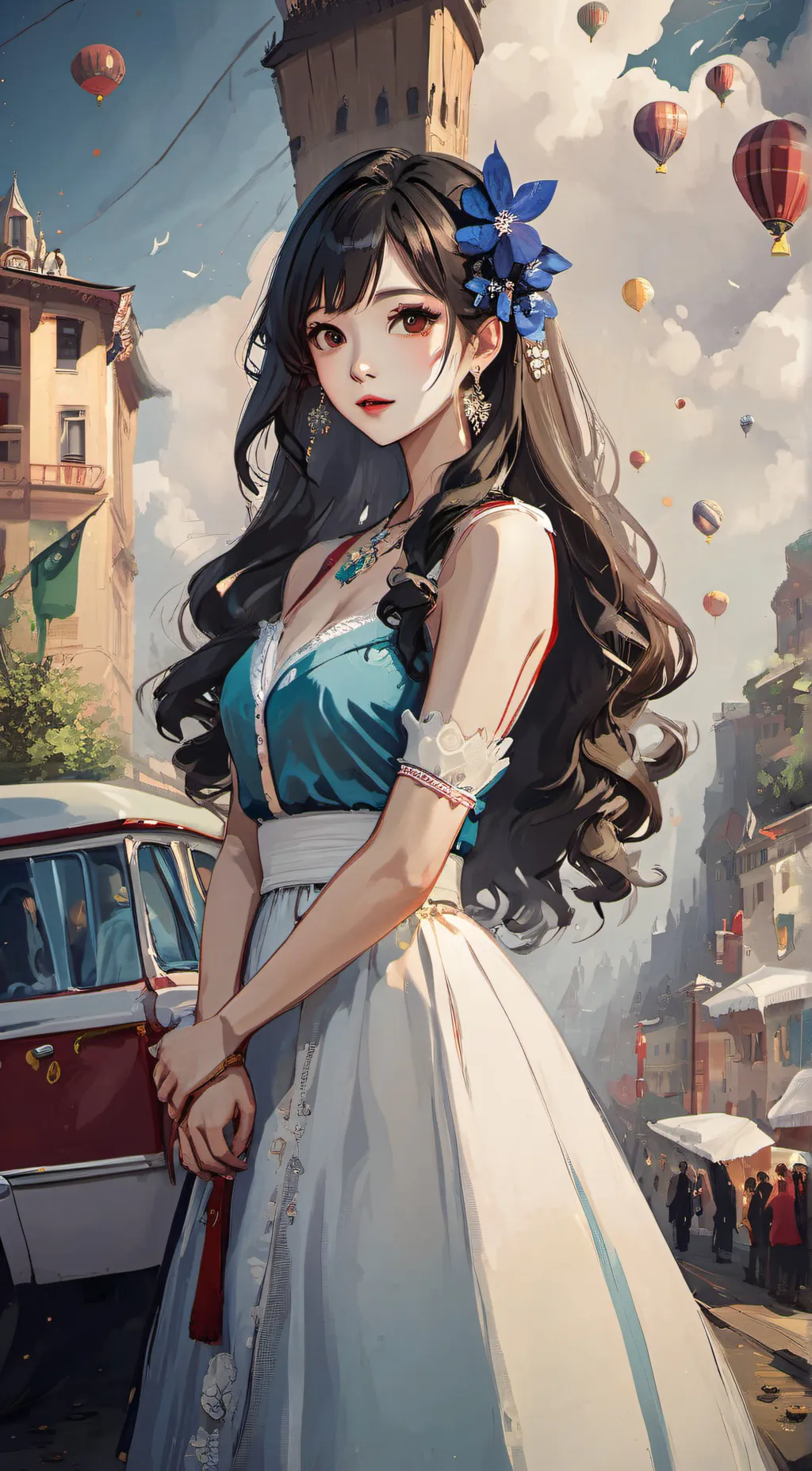 ai character: vama background