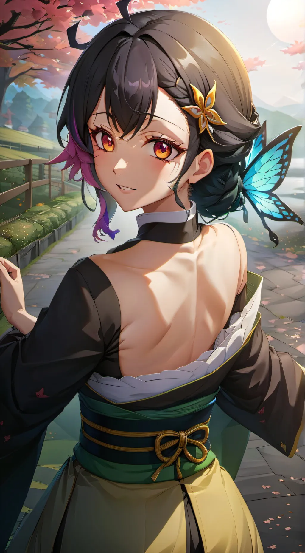 ai character: shinobu background