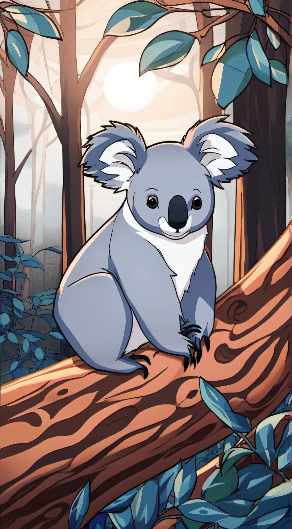 ai character: Stitch background