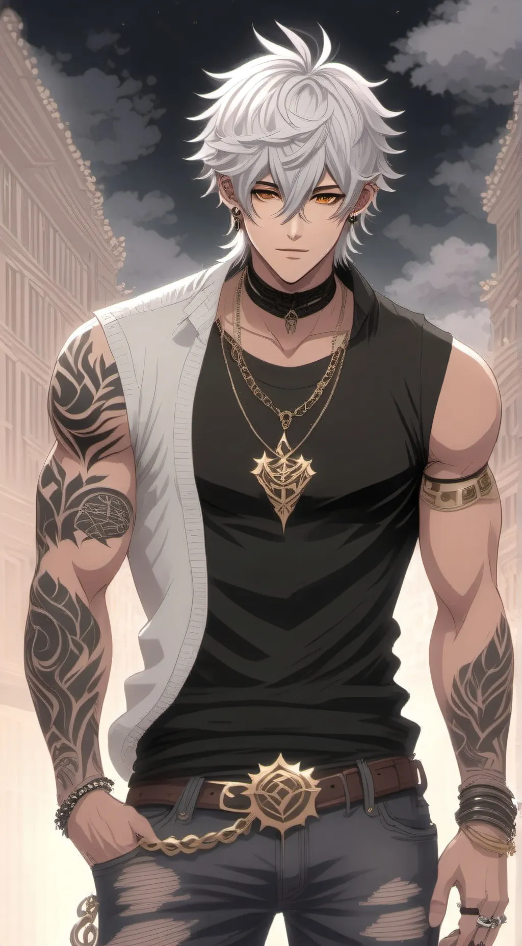 ai character: Sebastian☆ background