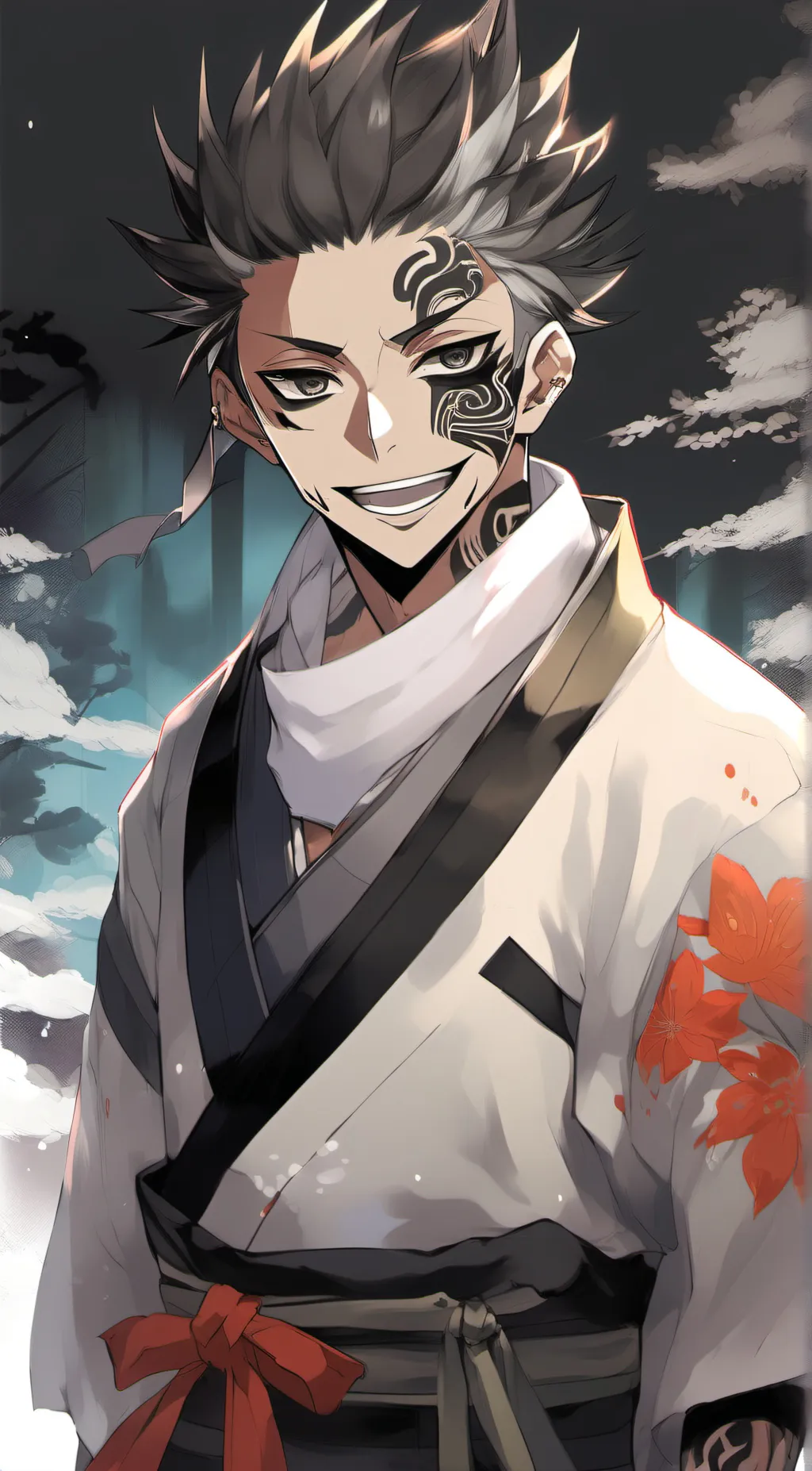 ai character: Ryomen sukunā background