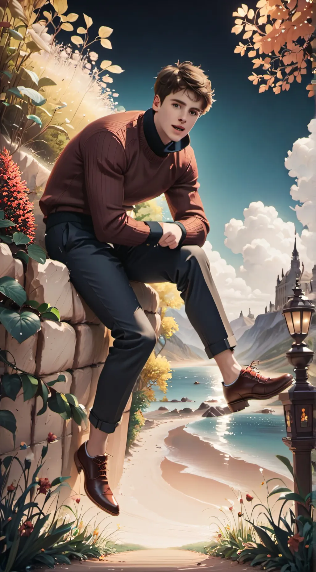 ai character: Ethan background