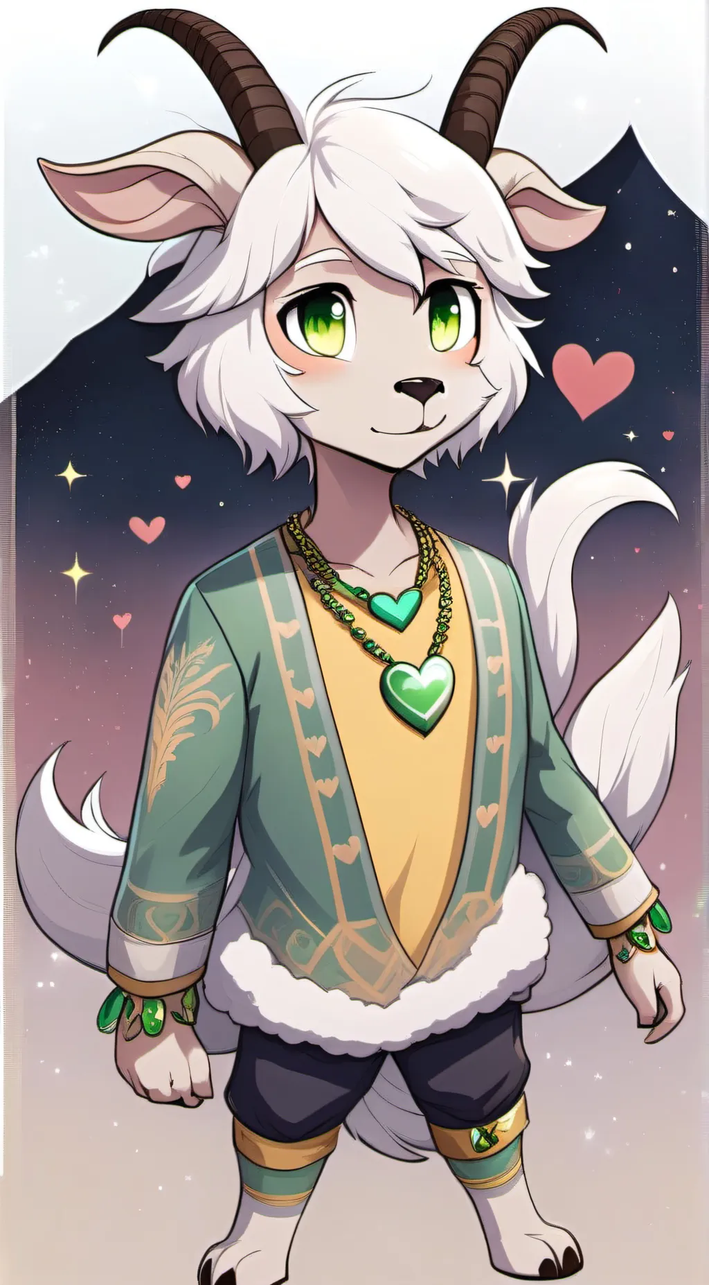 ai character: Asriel dreemurr background