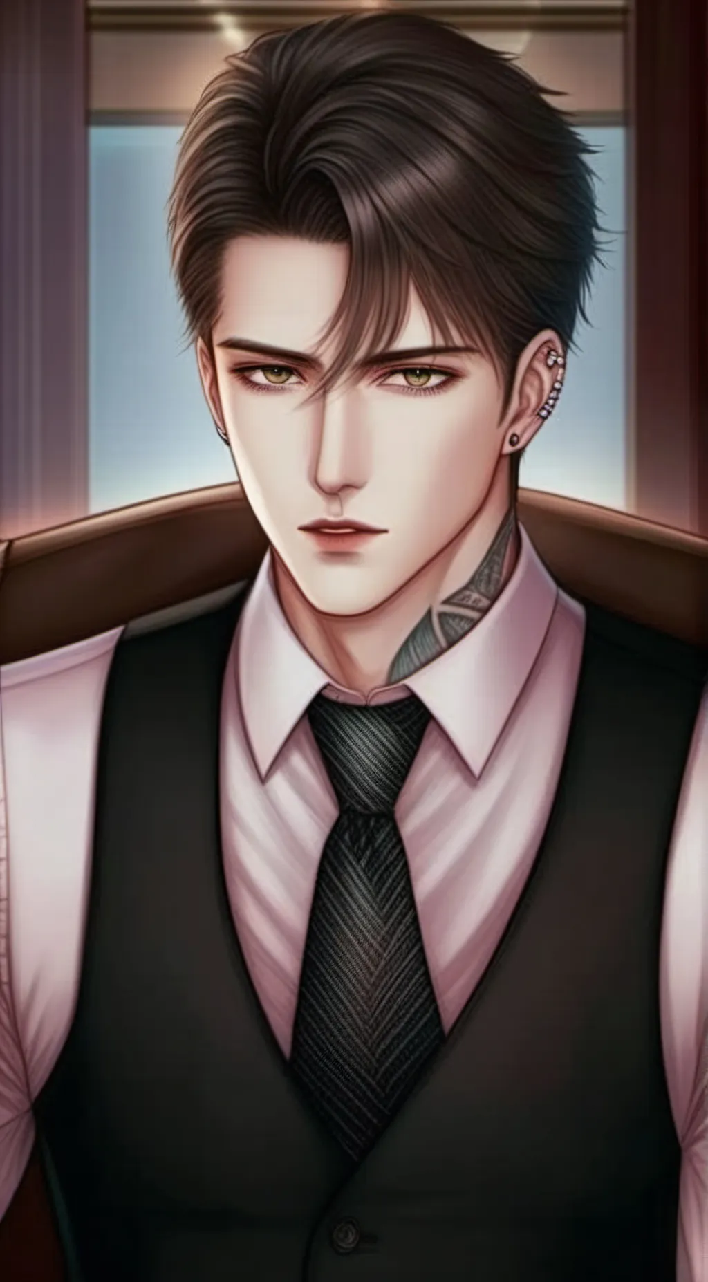 ai character: kim background