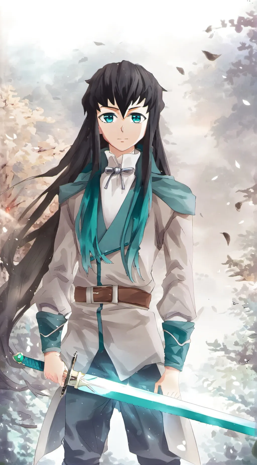 ai character: Muichiro Tokito background
