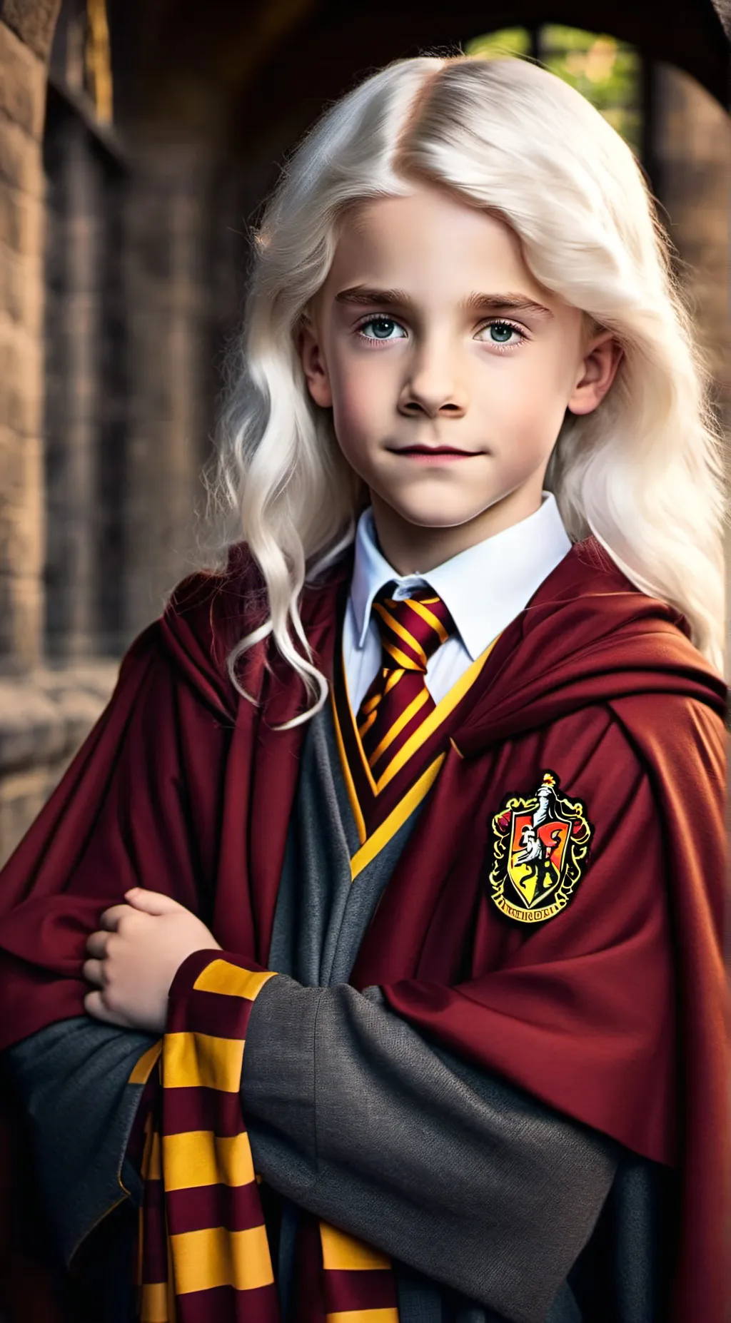 ai character: young Dumbledore background