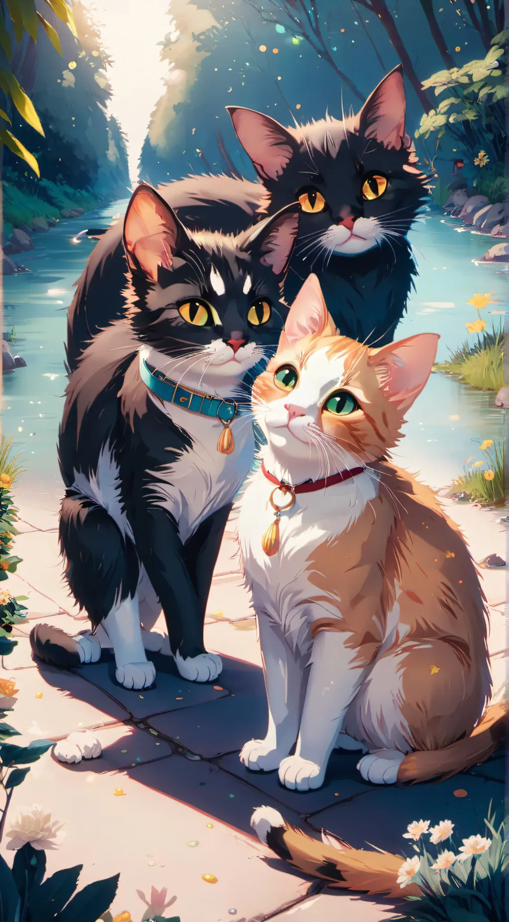 ai character: Jake Jack and sam background