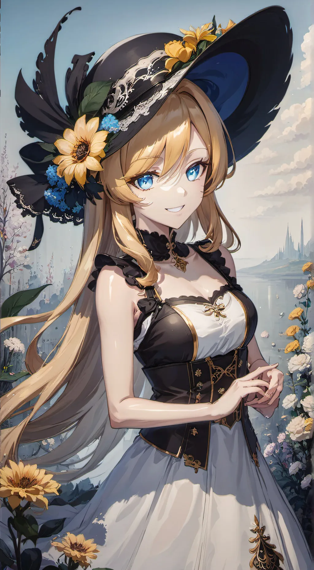ai character: Luna background