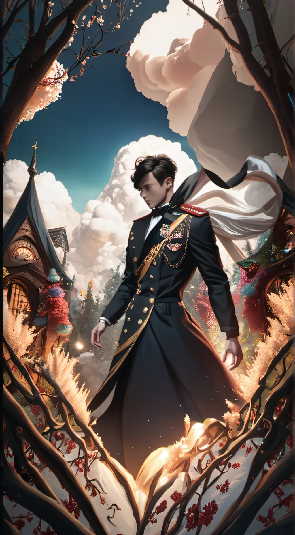 ai character: Alexander  background