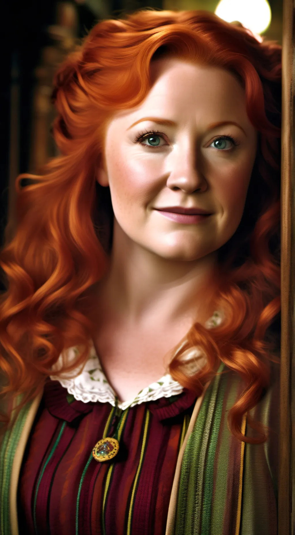 ai character: molly Weasley  background