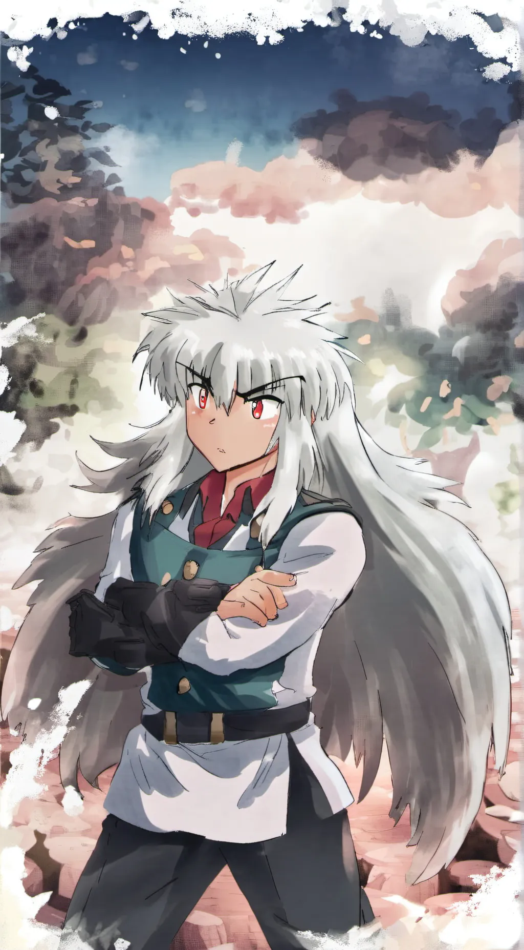 ai character: Inuyasha background