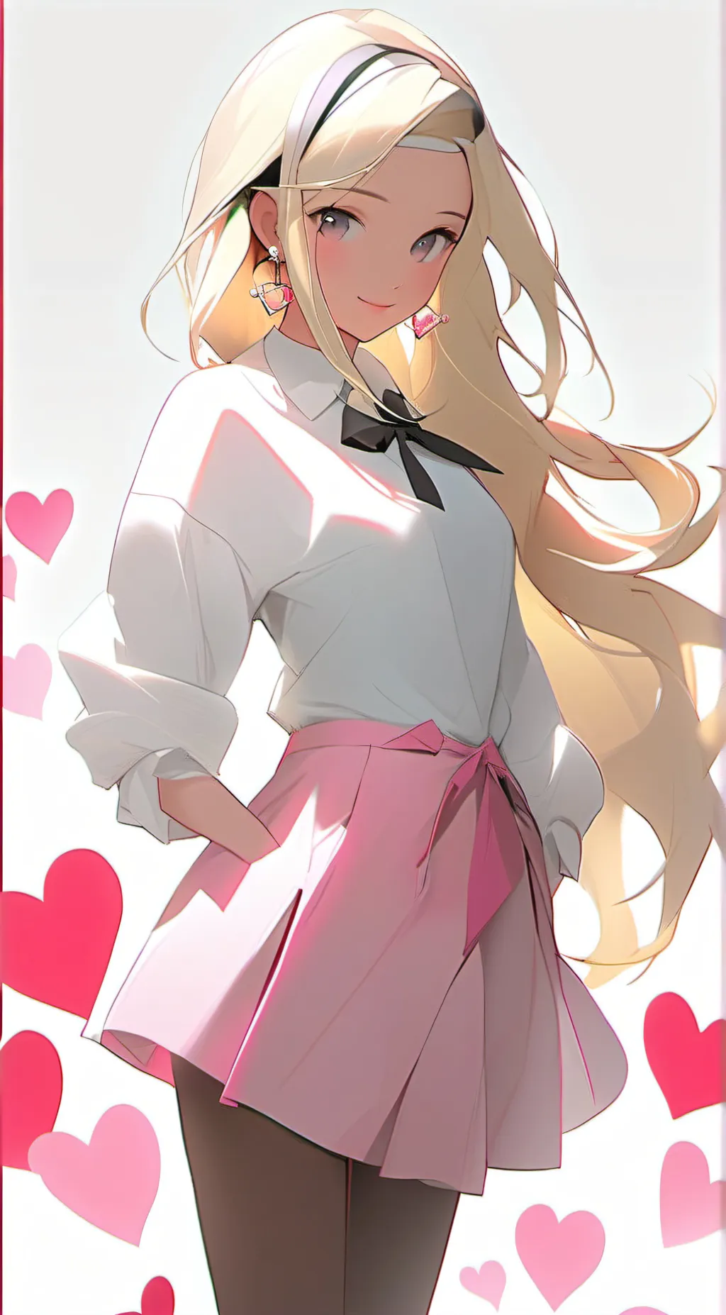 ai character: Lola,Smith  background