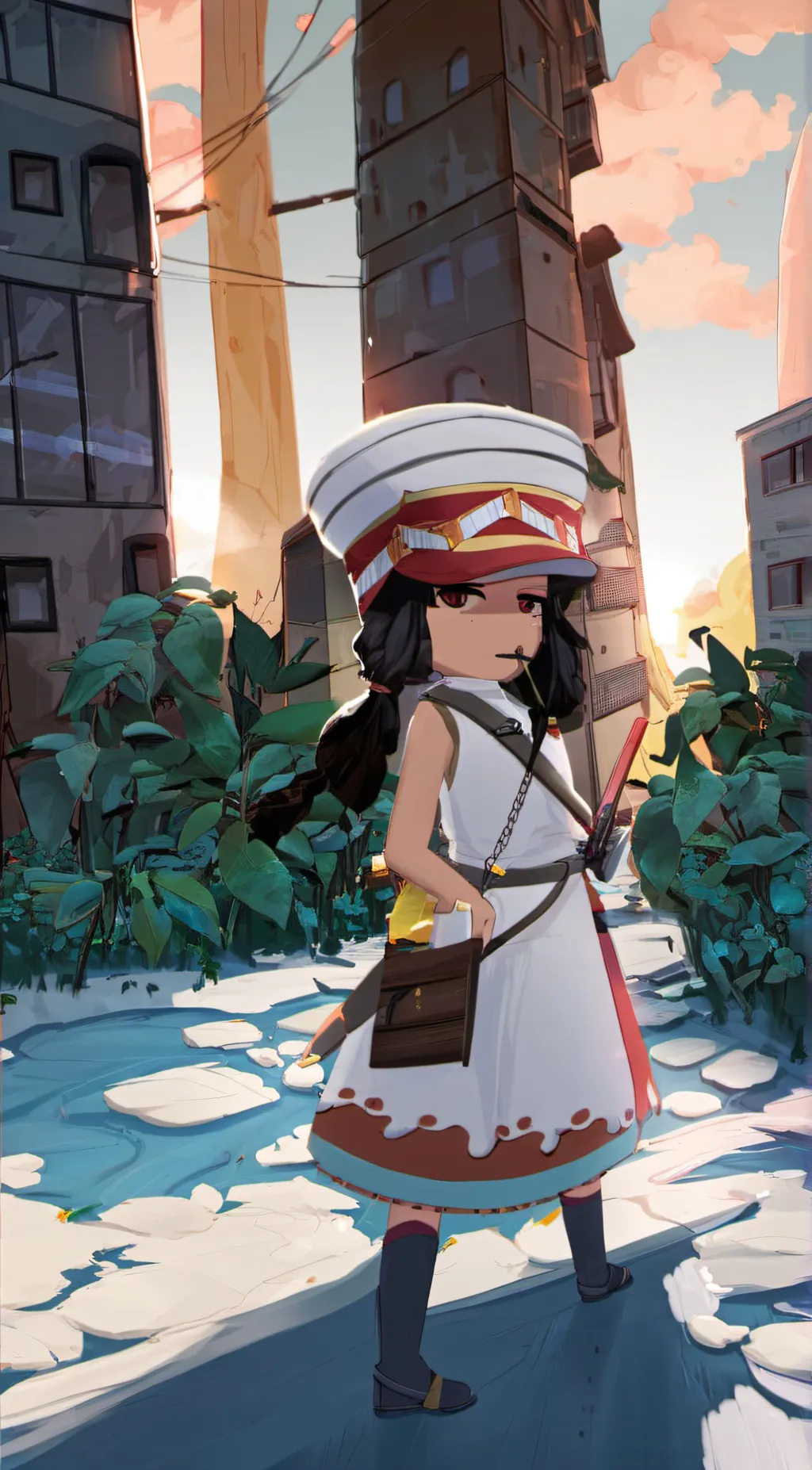 ai character: Flexo background