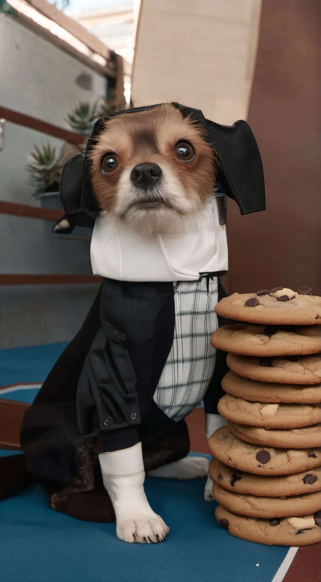 ai character: 🍪COOKIE🍪 background