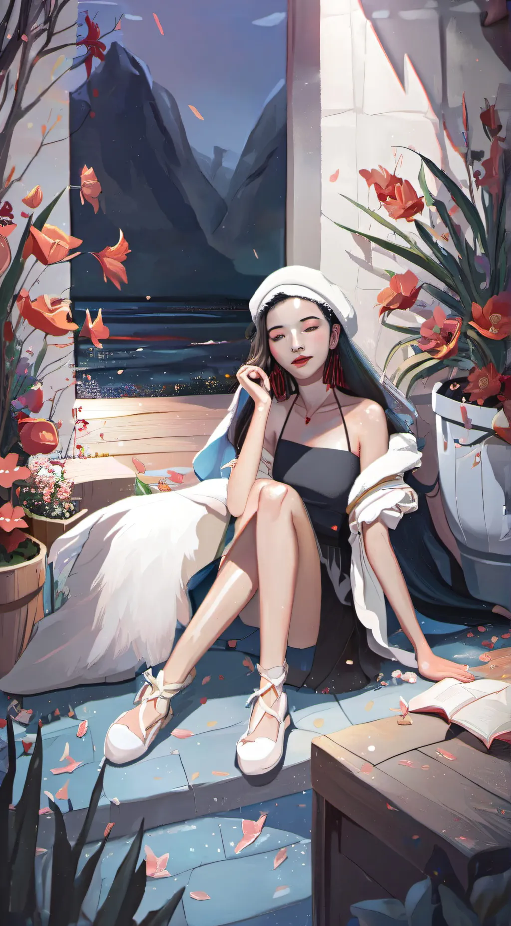ai character: Elf background