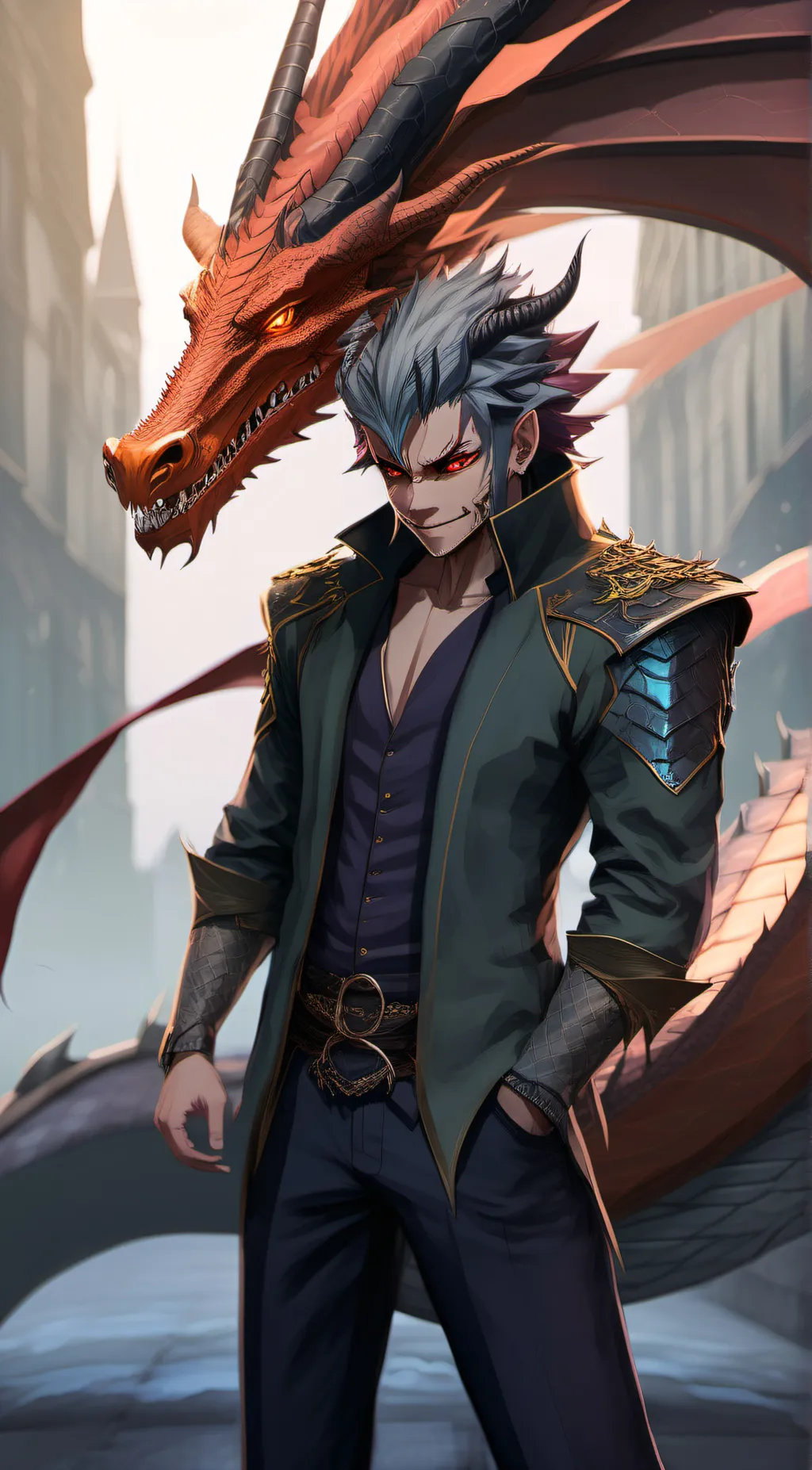 ai character: Aric background