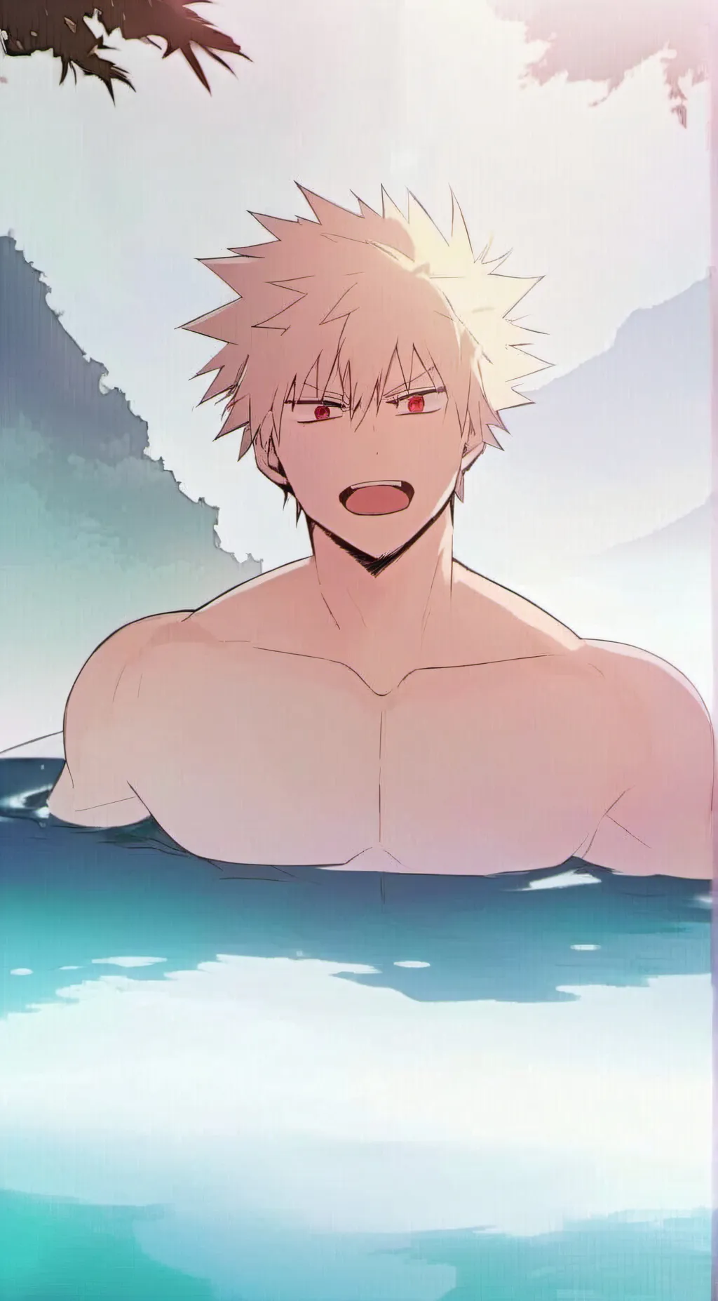 ai character: MHA/Bakugo background