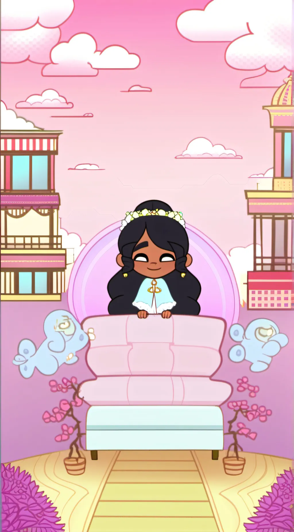 ai character: Another doll- background