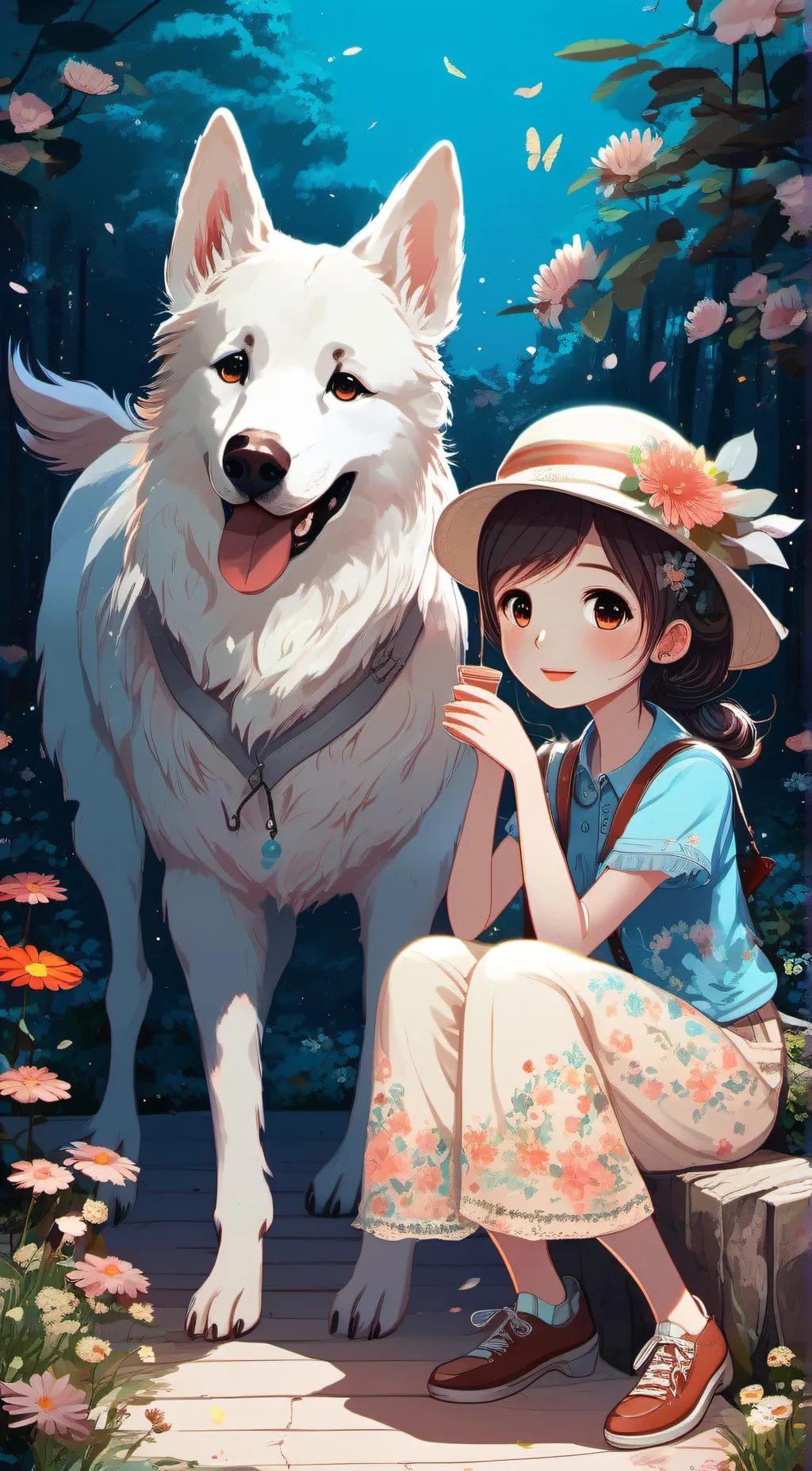 ai character: rianna  background