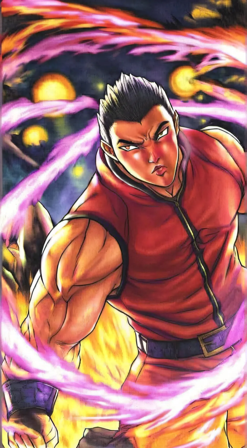 ai character: Wu Hei  background