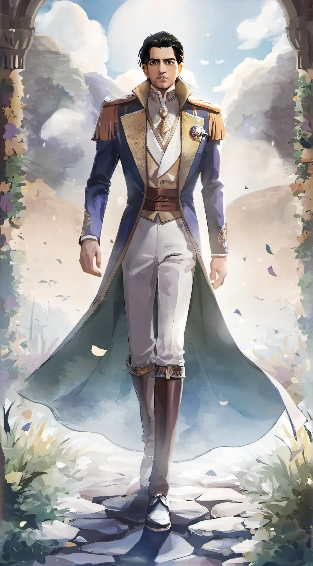 ai character: Prince Sebastian background