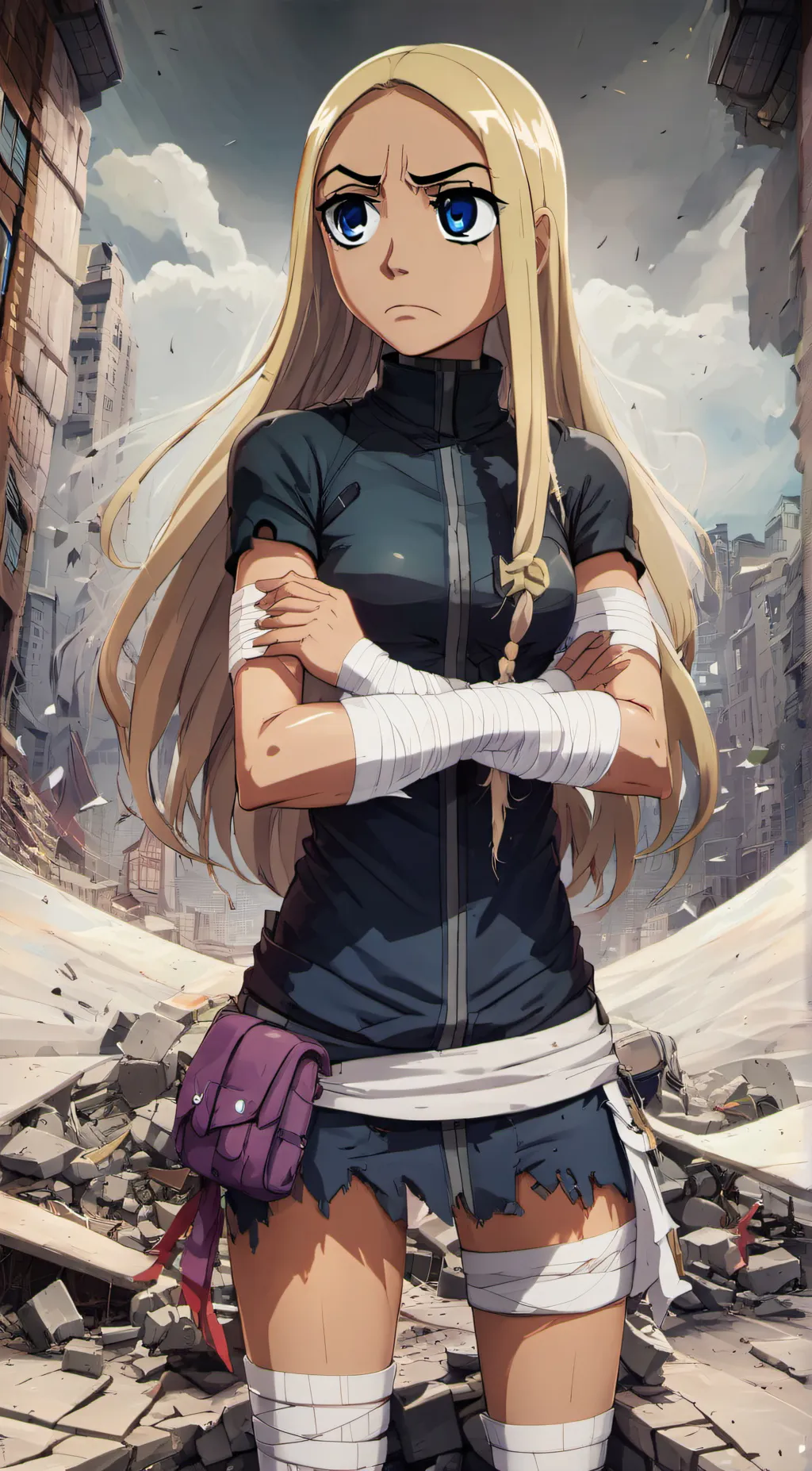 ai character: Vine background