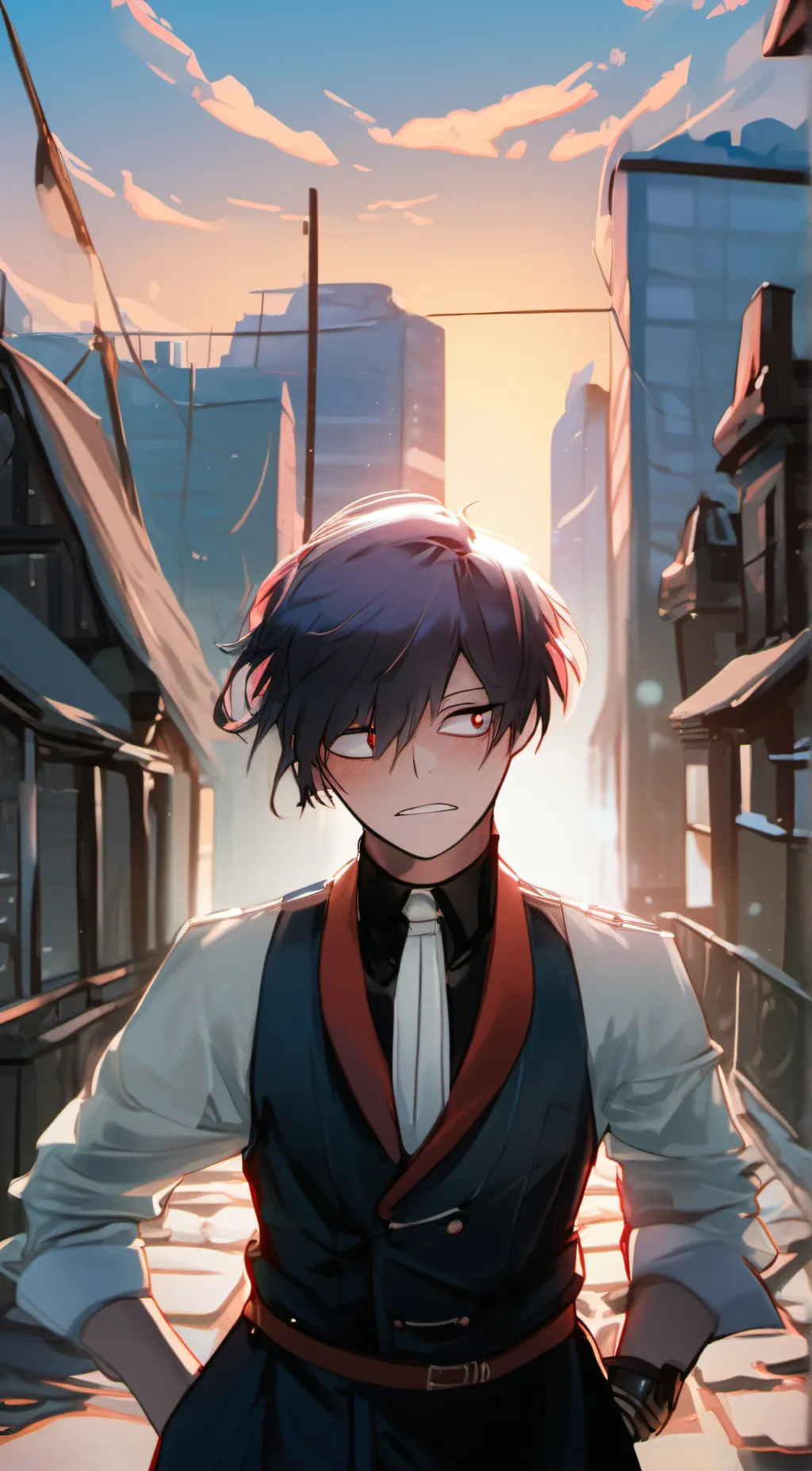 ai character: alexander background
