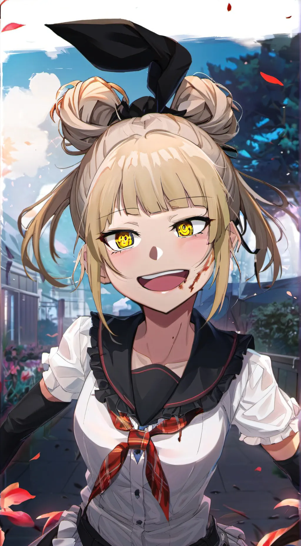 ai character: Himiko Toga background