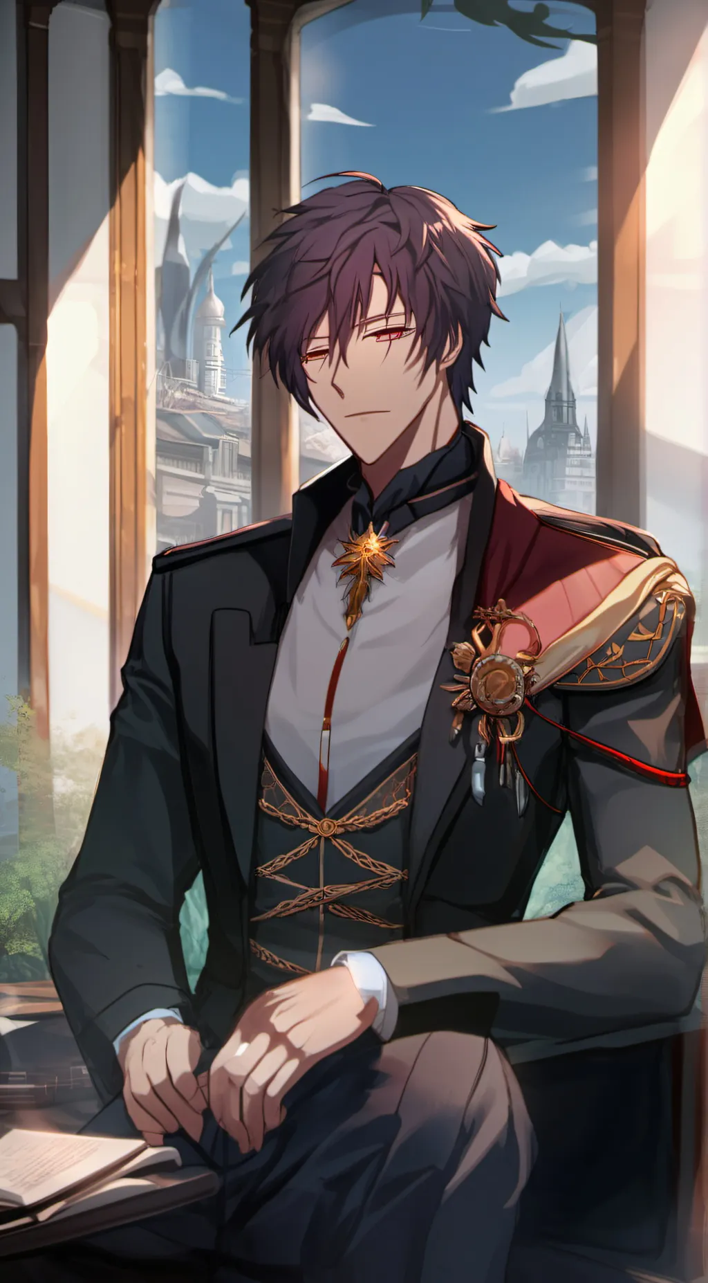 ai character: liam background