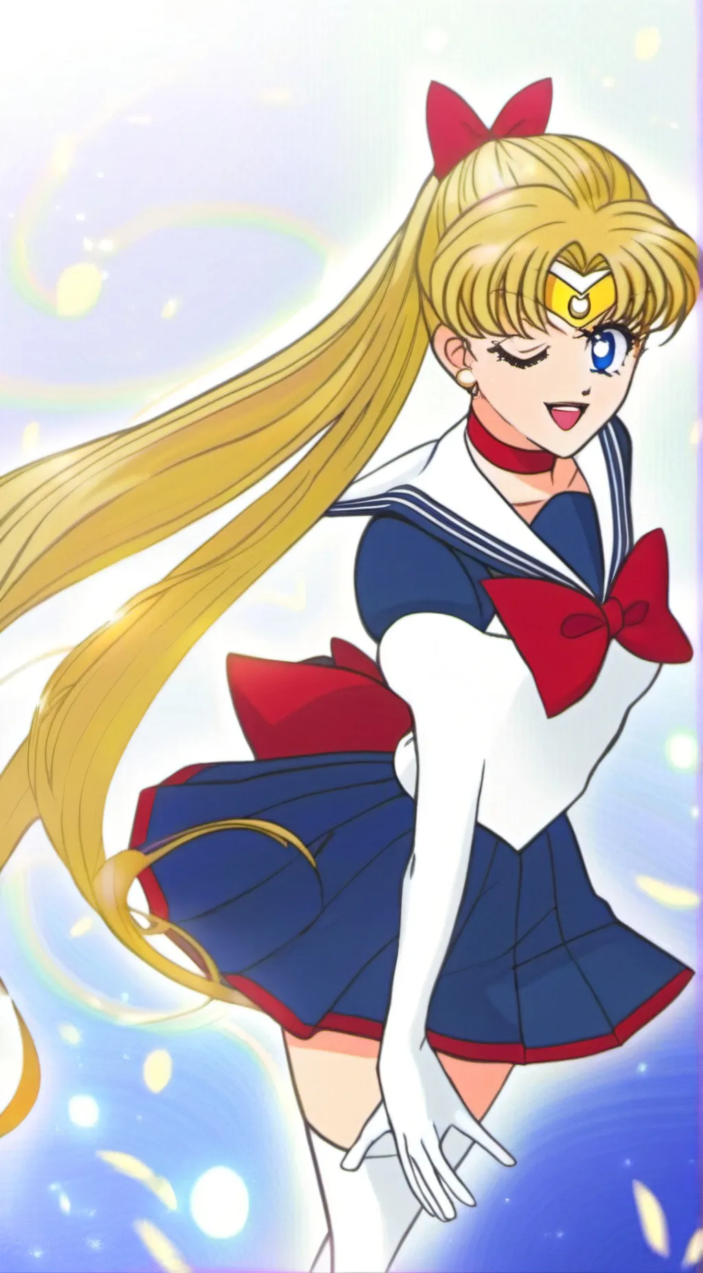 ai character: Minako Aino  background