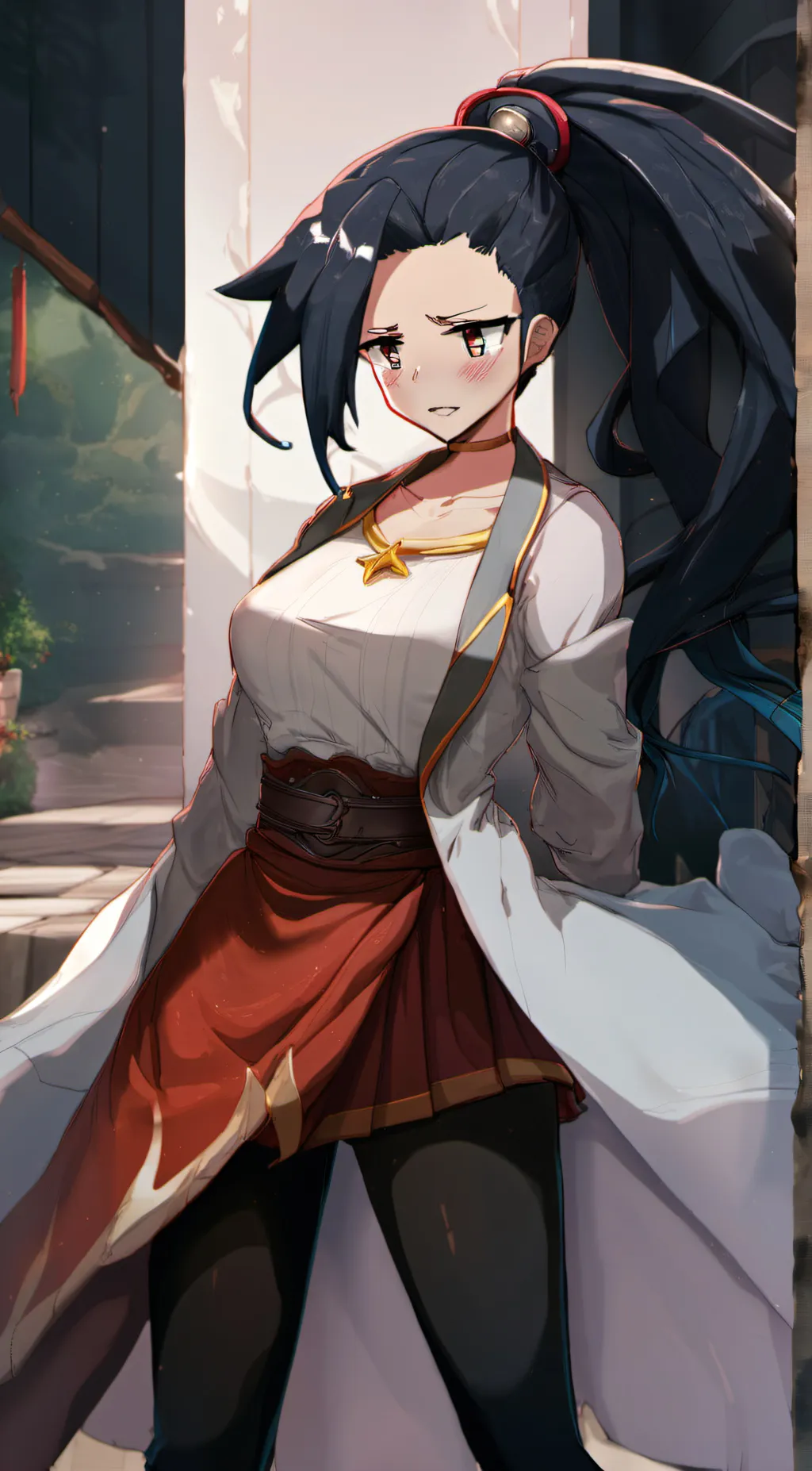 ai character: momo background