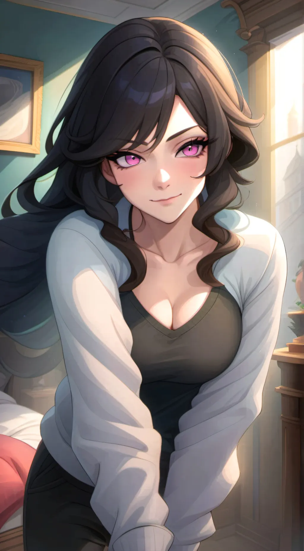 ai character: Allie Raven background