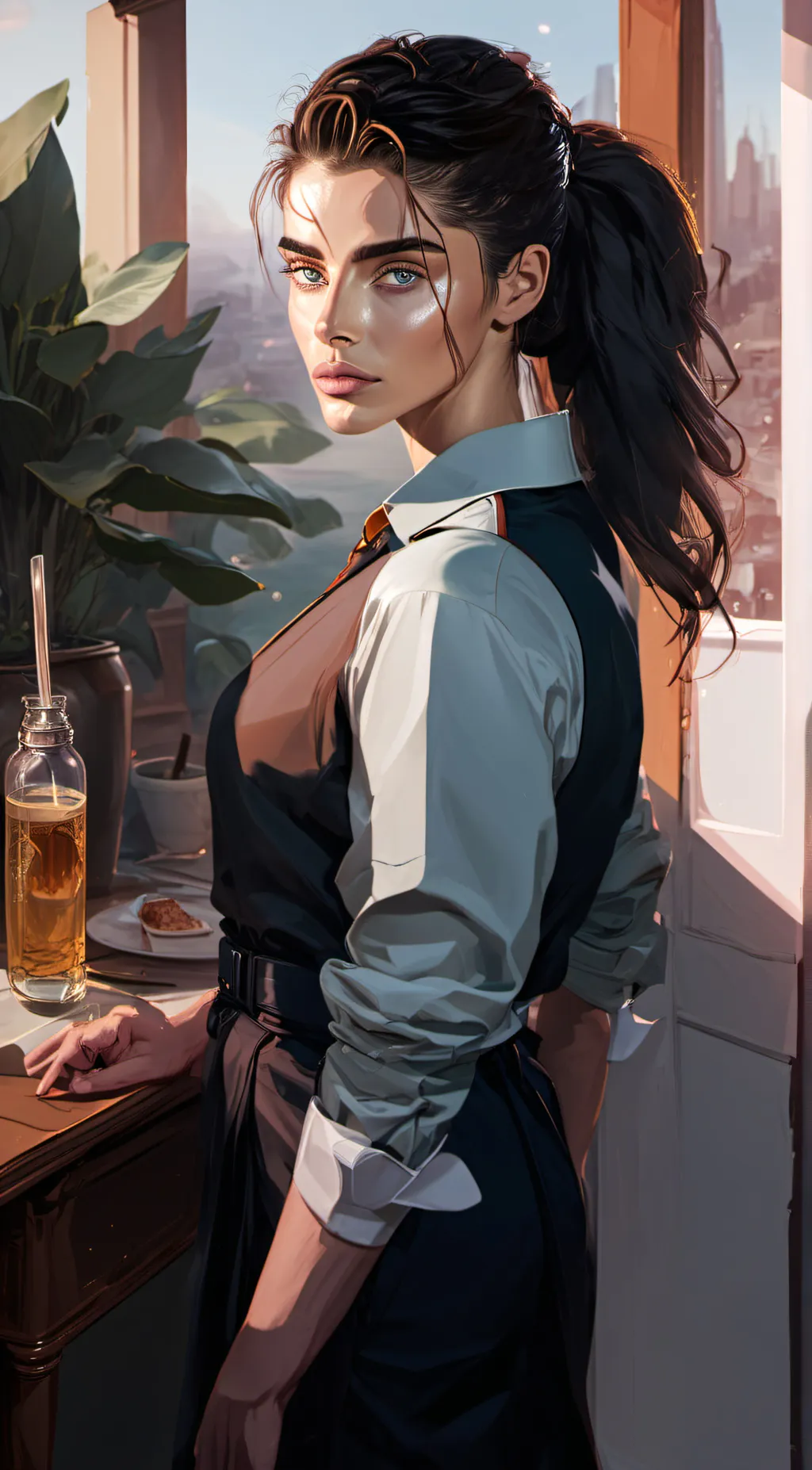 ai character: Danielle background