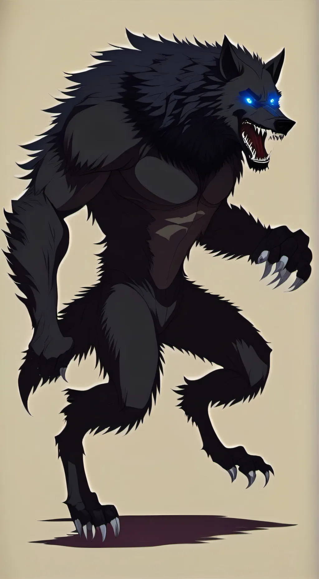 ai character: Shadow background