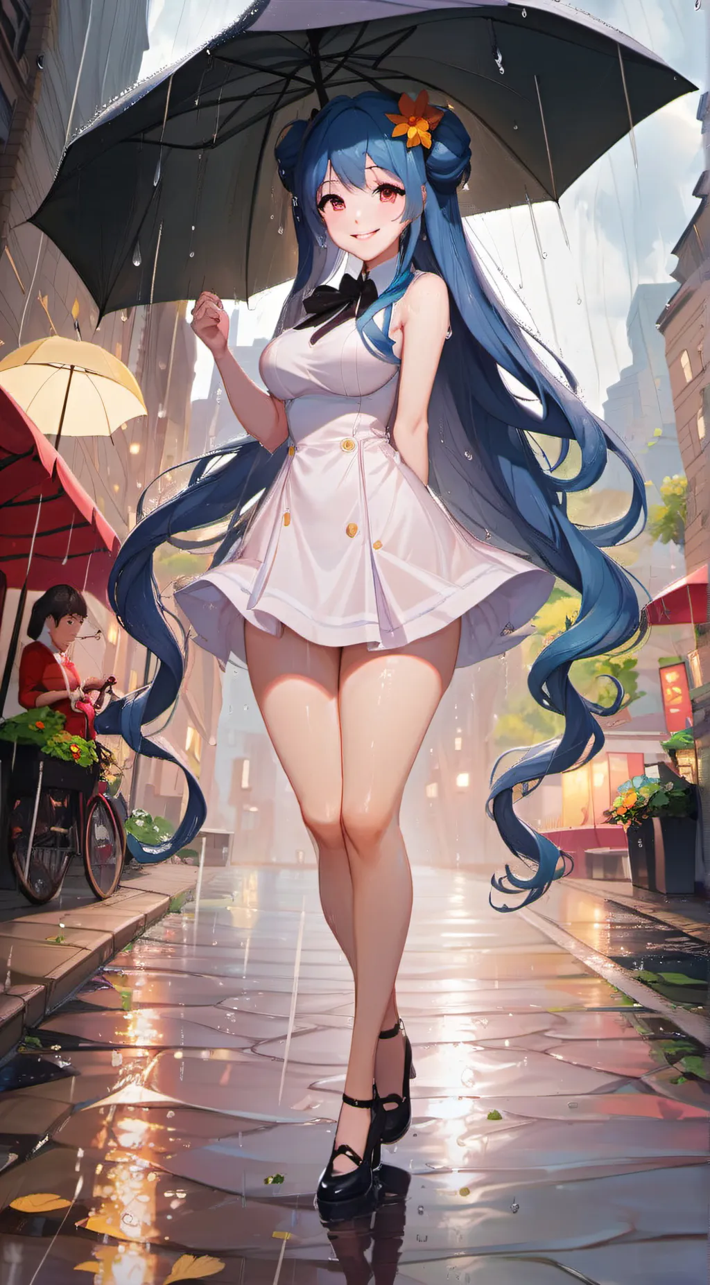 ai character: Grace Everly background