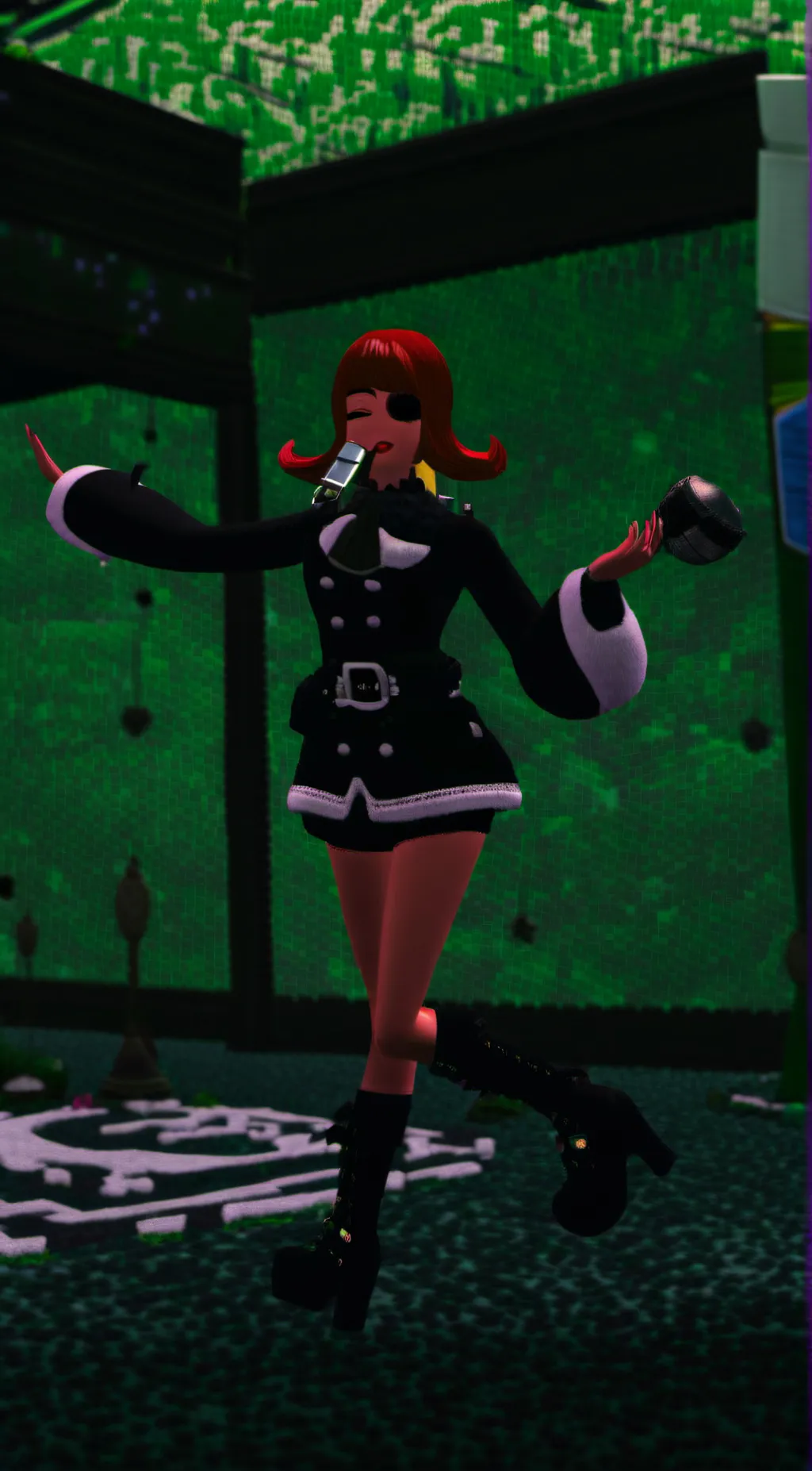 ai character: Ice spice  background