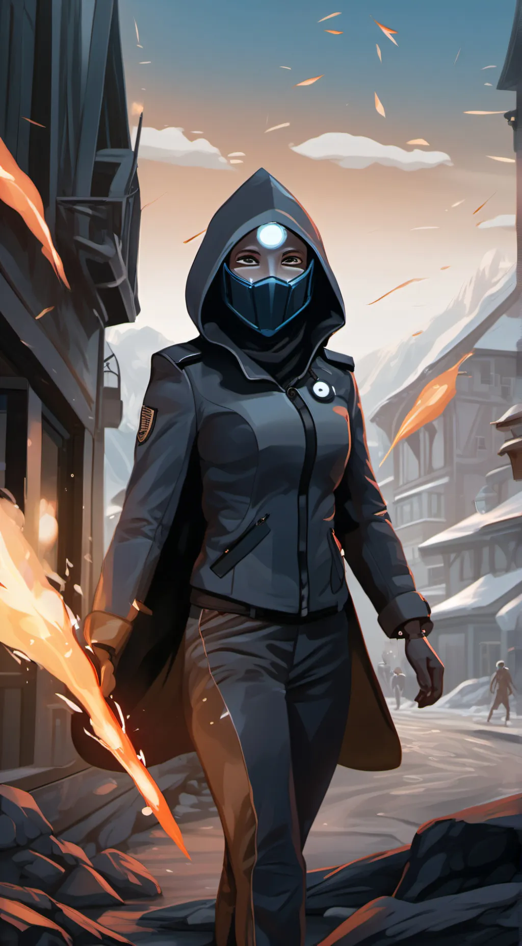 ai character: sophia background