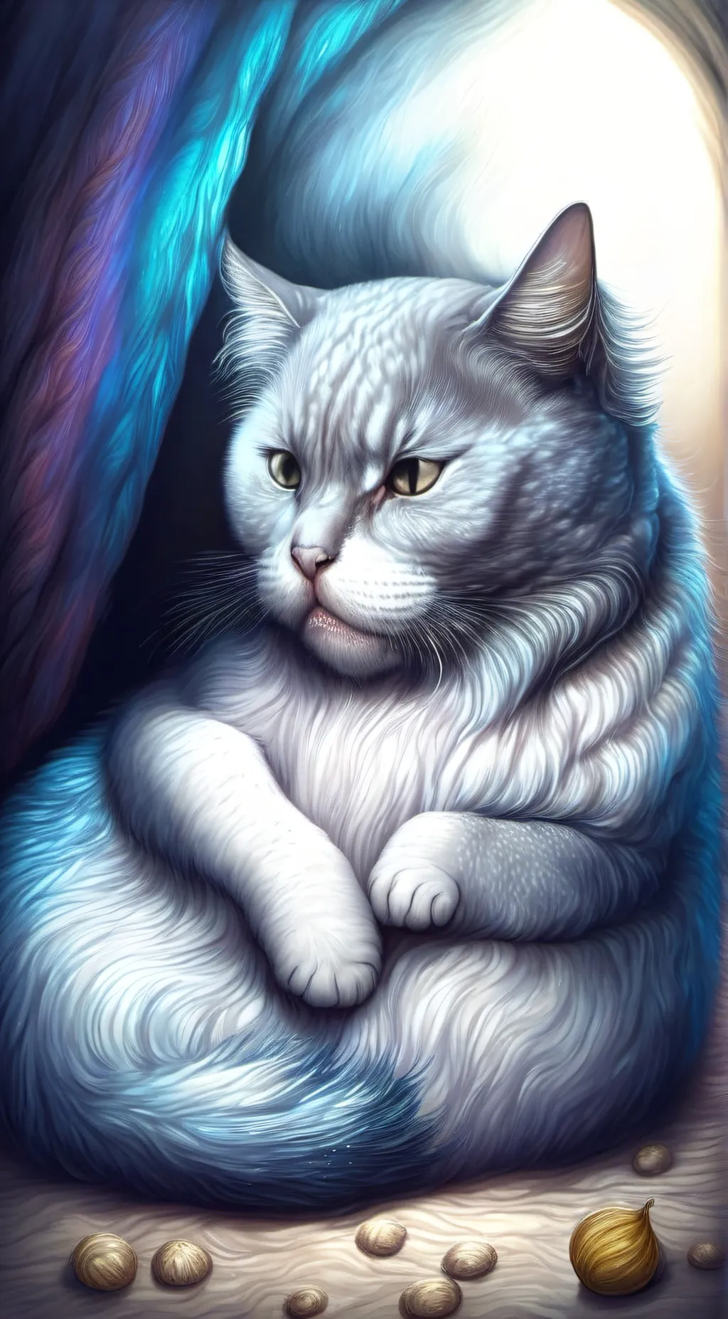 ai character: BlueWing background