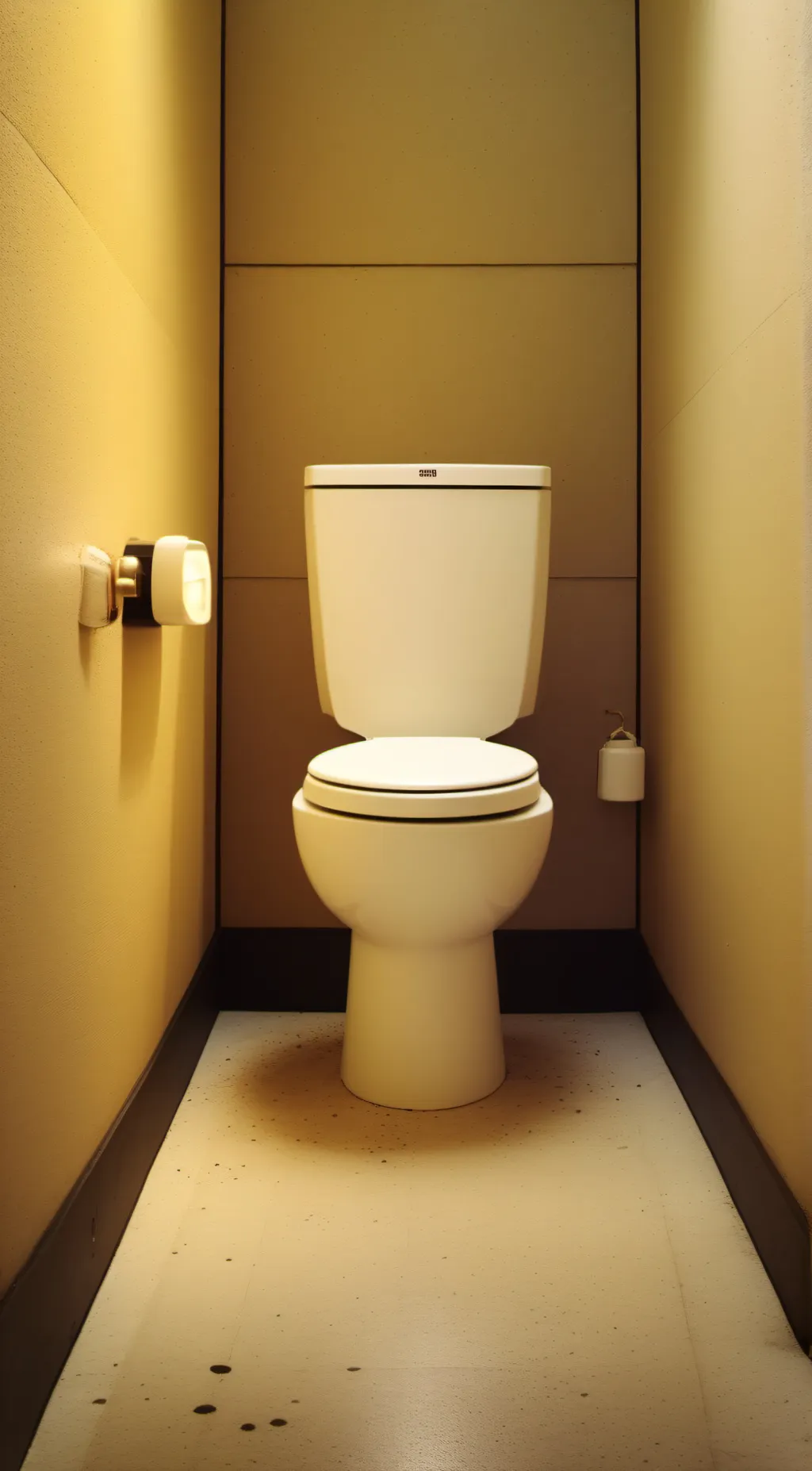 ai character: Toilet background